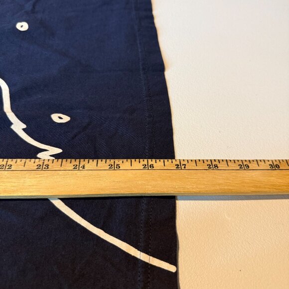 Marushka Women 2XL Long Sleeve T Shirt Graphic Reindeer Print Navy Blue Snow Top - Picture 8 of 9